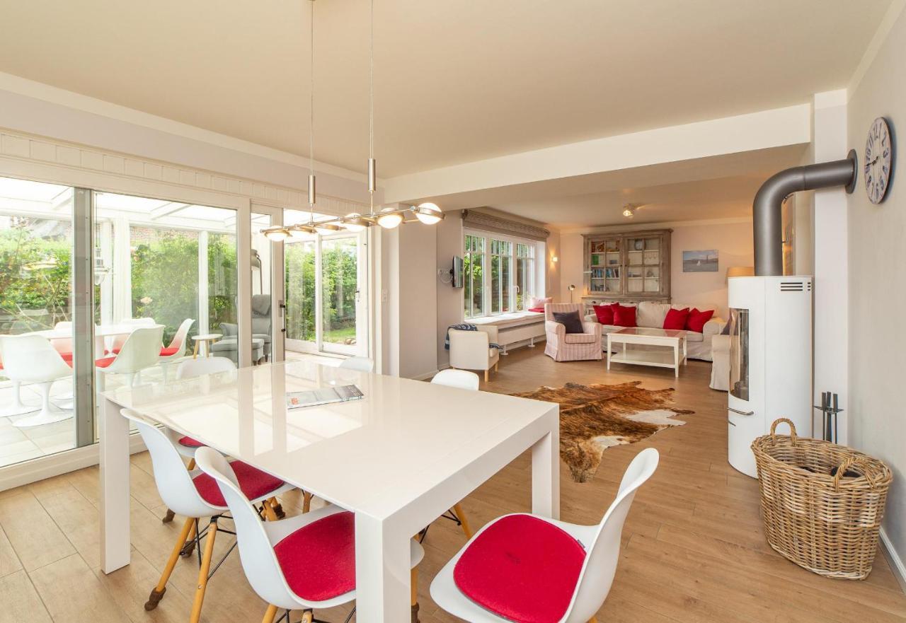 Haus Watthus - Wohnung Paradies Nebel Luaran gambar